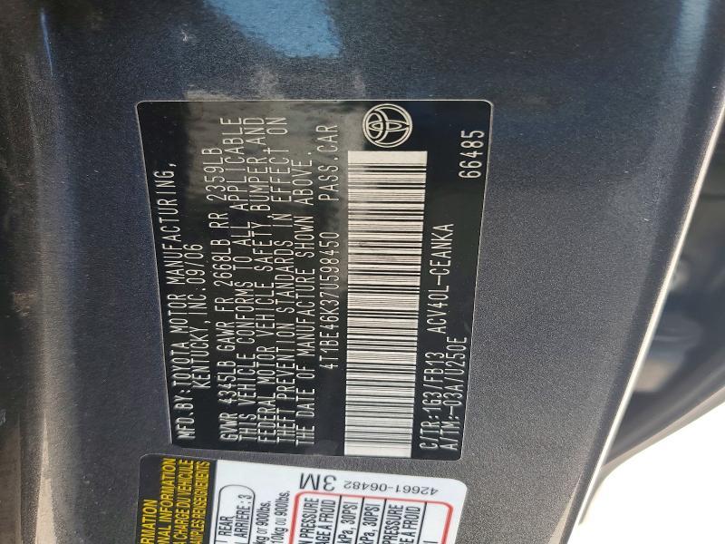 2007 Toyota Camry le