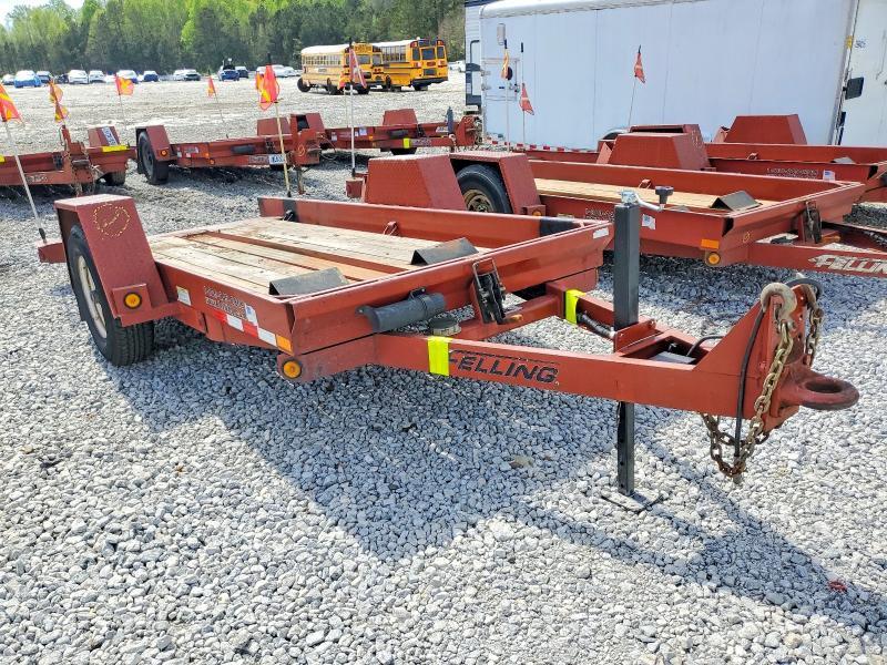 2017 Felling FT-6 T-1 Tilt Deck Equipment Trailer