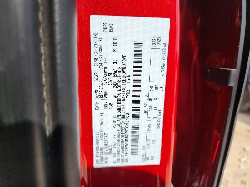 2023 Ford F150 Supercrew