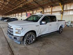 Salvage trucks for sale at Phoenix, AZ auction: 2017 Ford F150 Supercrew