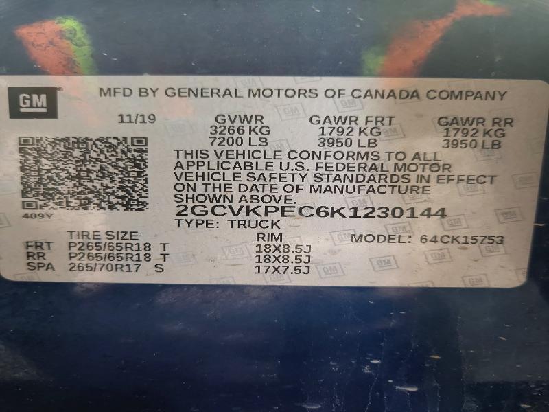 2019 Chevrolet Silverado ld K1500 lt