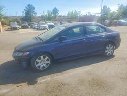 Honda Civic salvage cars for sale: 2010 Honda Civic lx