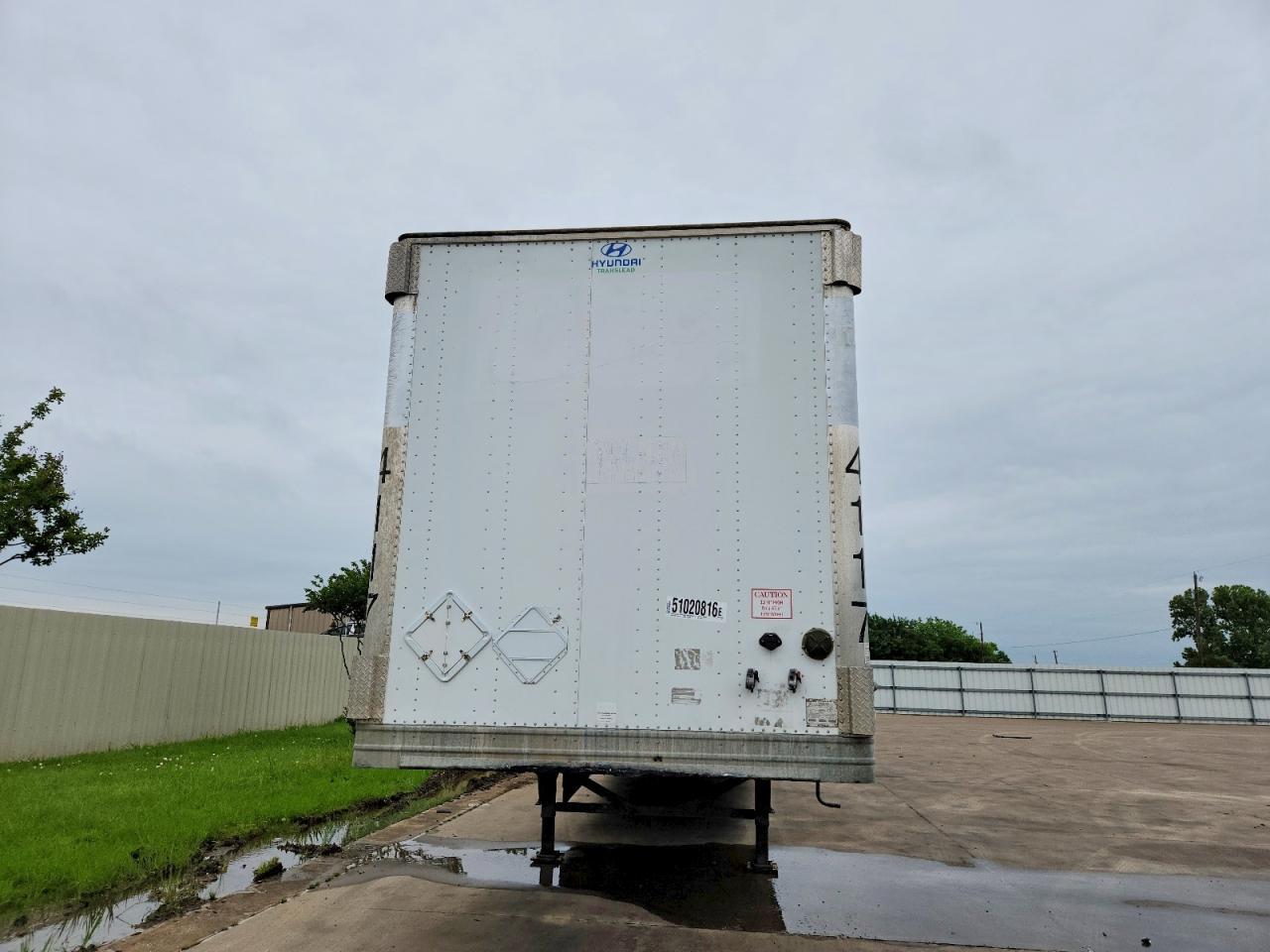 2014 Hyundai Translead Inc 2014 Hyundai Translead VC2530152-AJS DRY Van Trail