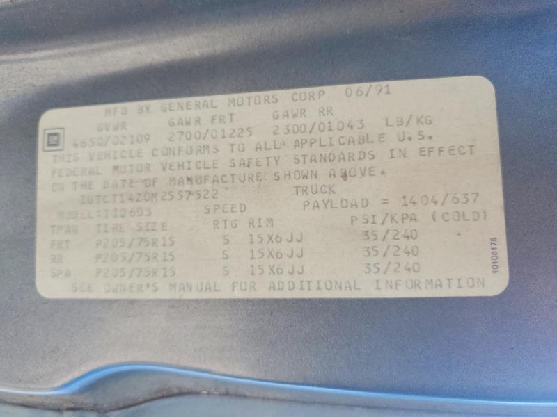 1991 GMC Sonoma