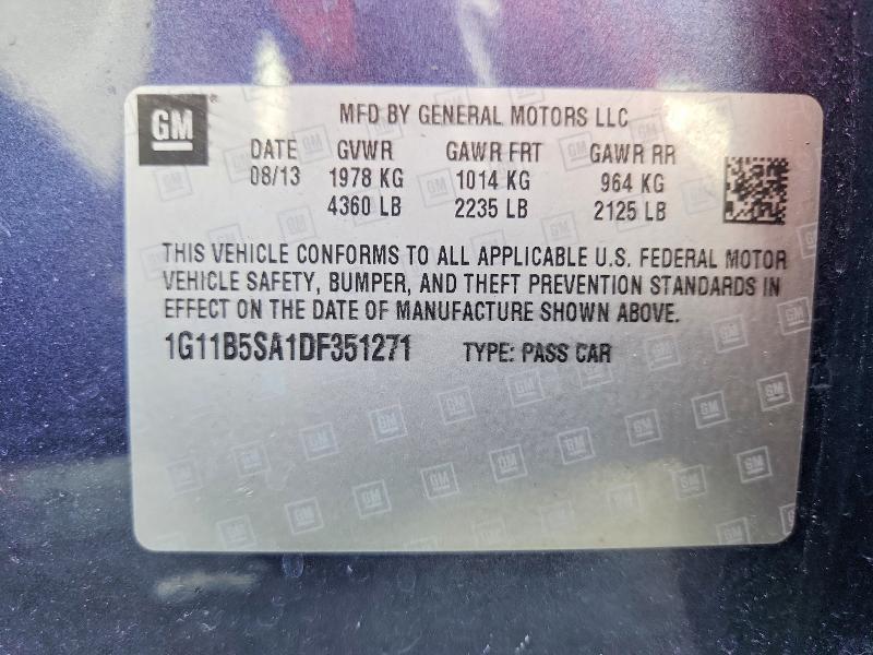 2013 Chevrolet Malibu ls