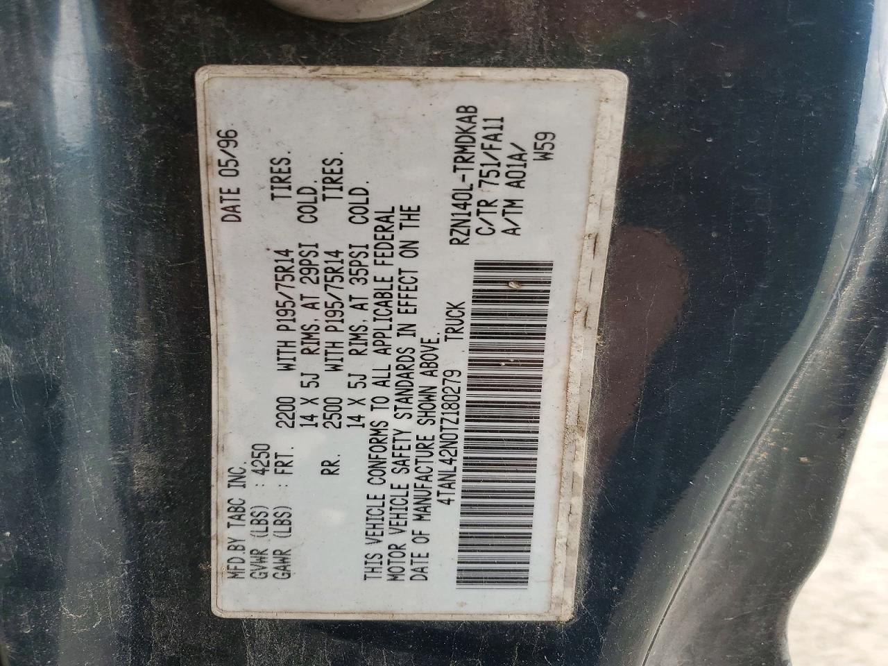 1996 Toyota Tacoma Base
