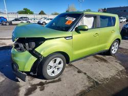 KIA salvage cars for sale: 2017 KIA Soul Base
