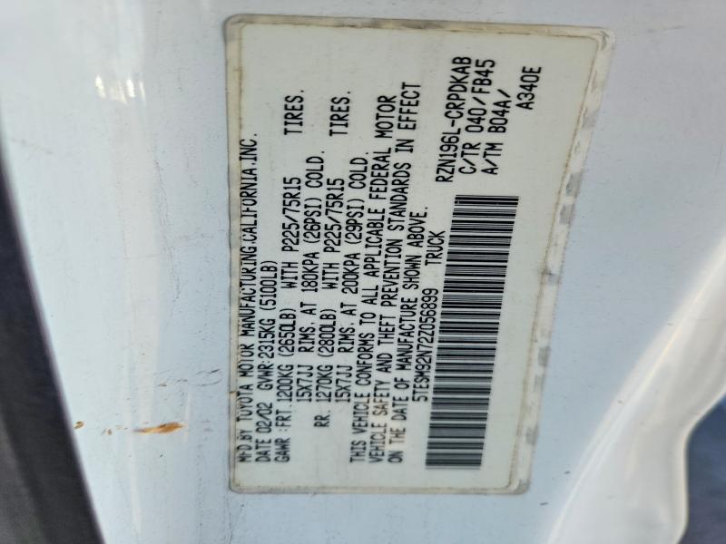 2002 Toyota Tacoma Prerunner