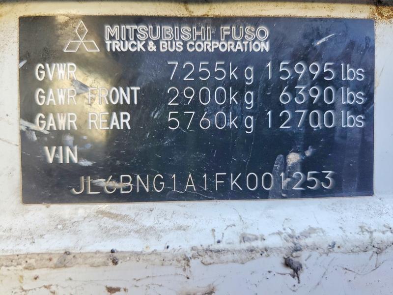 2015 Mitsubishi FEC72S BOX Truck