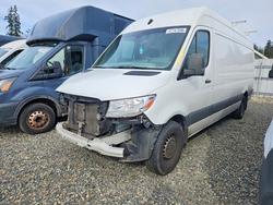 Salvage trucks for sale at Spanaway, WA auction: 2021 Mercedes-Benz Sprinter 2500 Delivery Van