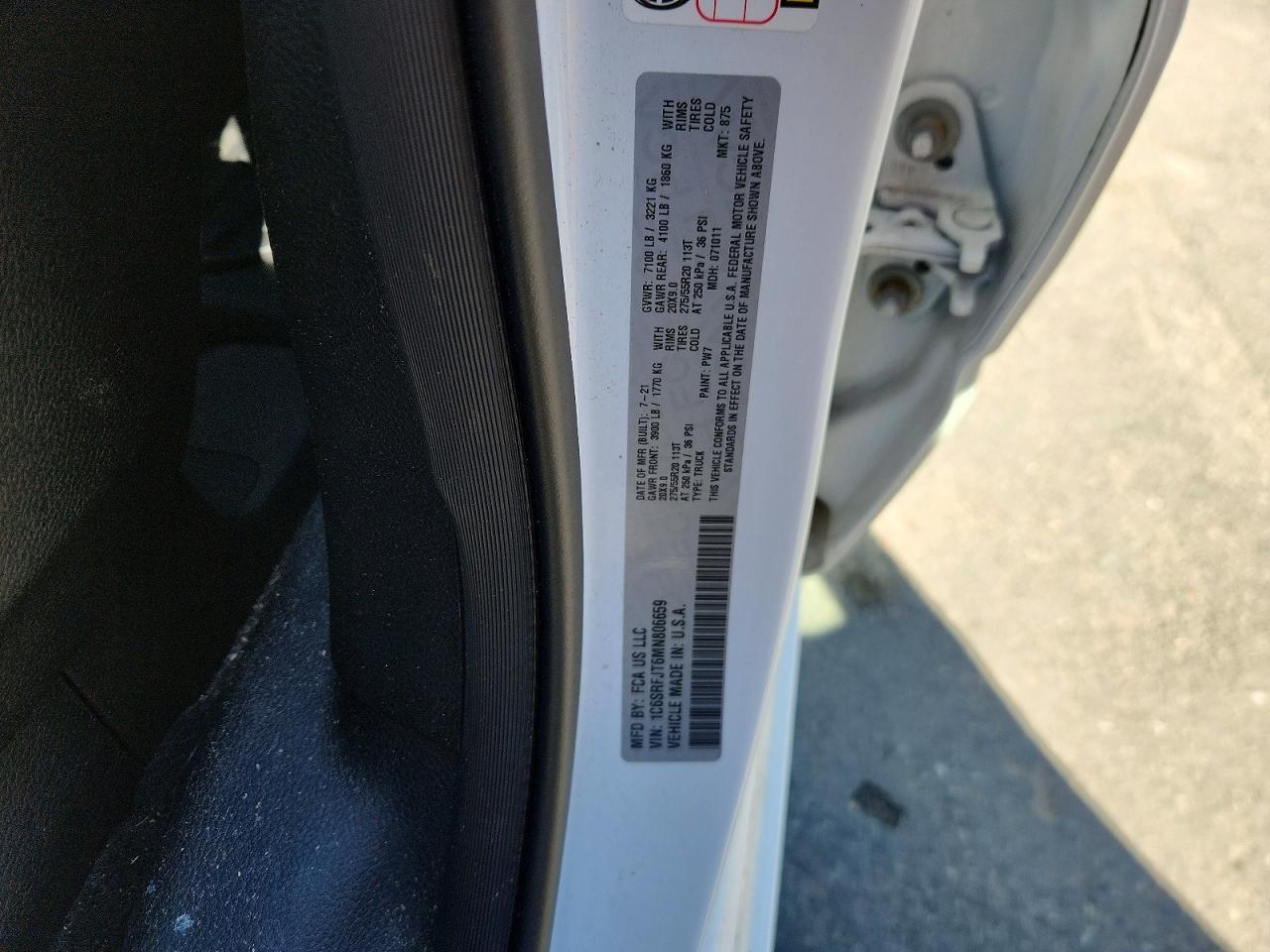 2021 Dodge 1500 Laramie