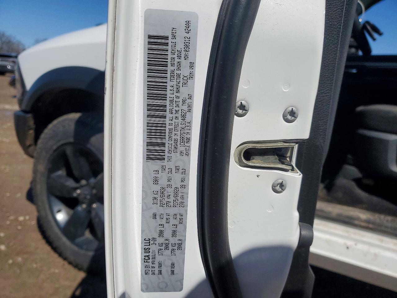 2020 Dodge RAM 1500 Classic Warlock