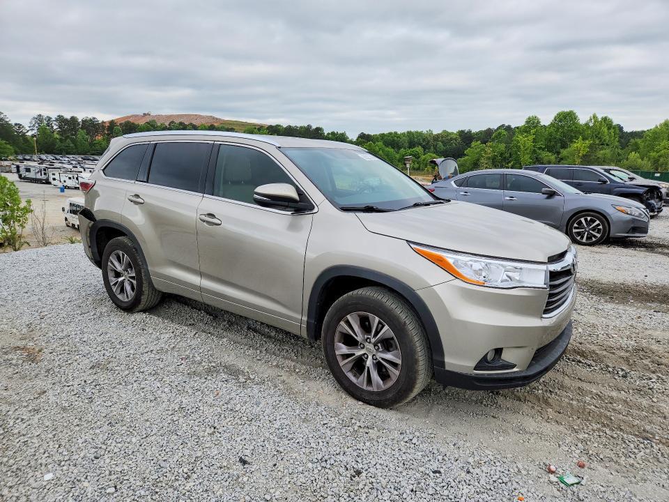 2015 Toyota Highlander xle