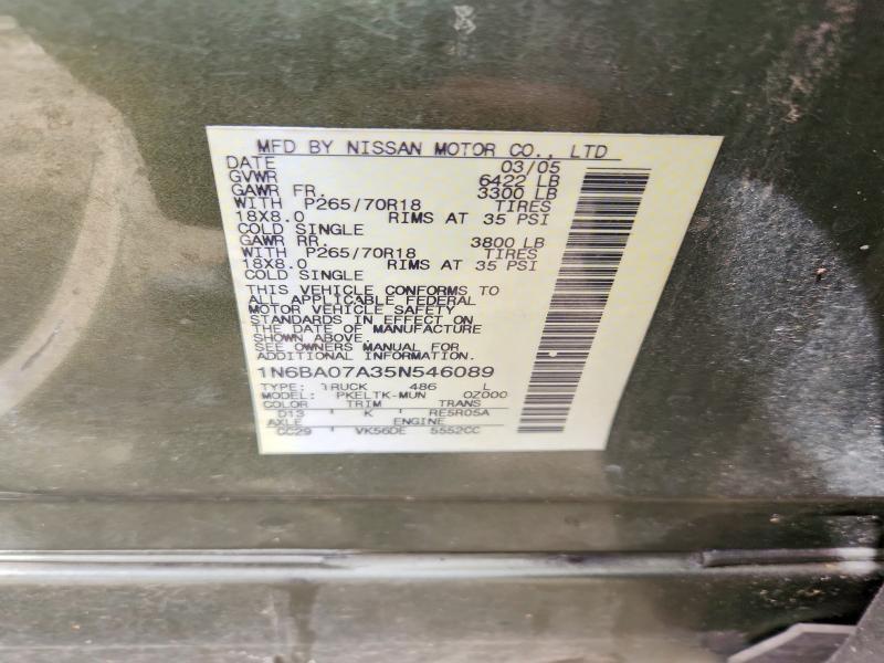 2005 Nissan Titan XE