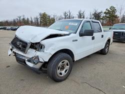 Salvage trucks for sale at Brookhaven, NY auction: 2008 Ford F150 Supercrew