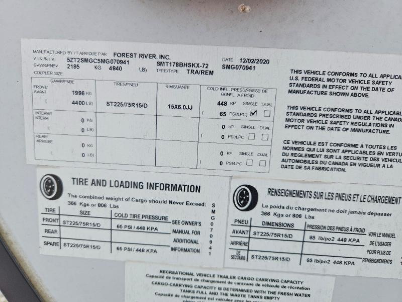 2021 Salem By Forest Rive Recreational Vehicle (RV)