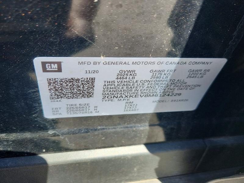 2021 Chevrolet Equinox lt