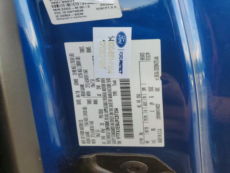 2018 Ford F150 Super cab