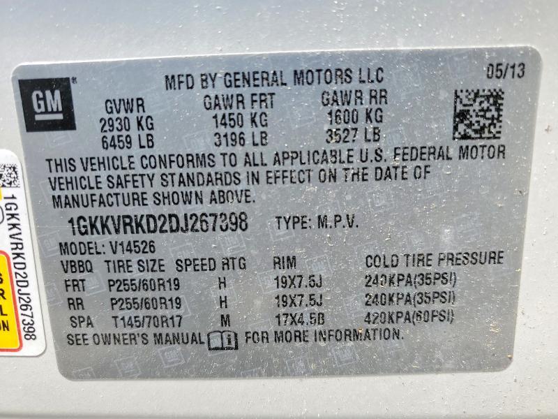 2013 GMC Acadia Slt-1