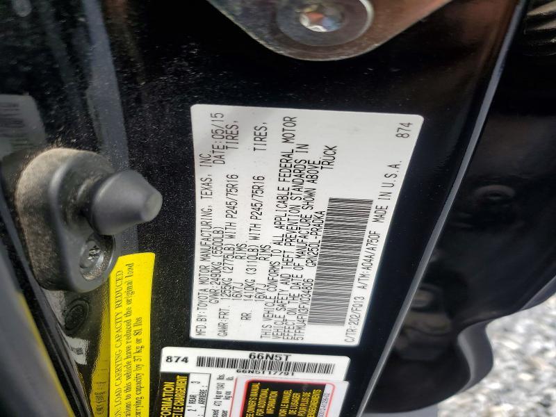 2015 Toyota Tacoma Double cab Long bed