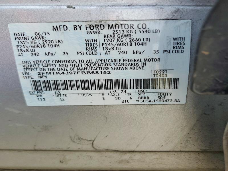 2015 Ford Edge sel