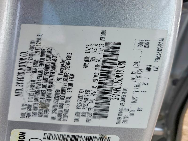 2013 Ford Fusion se Hybrid