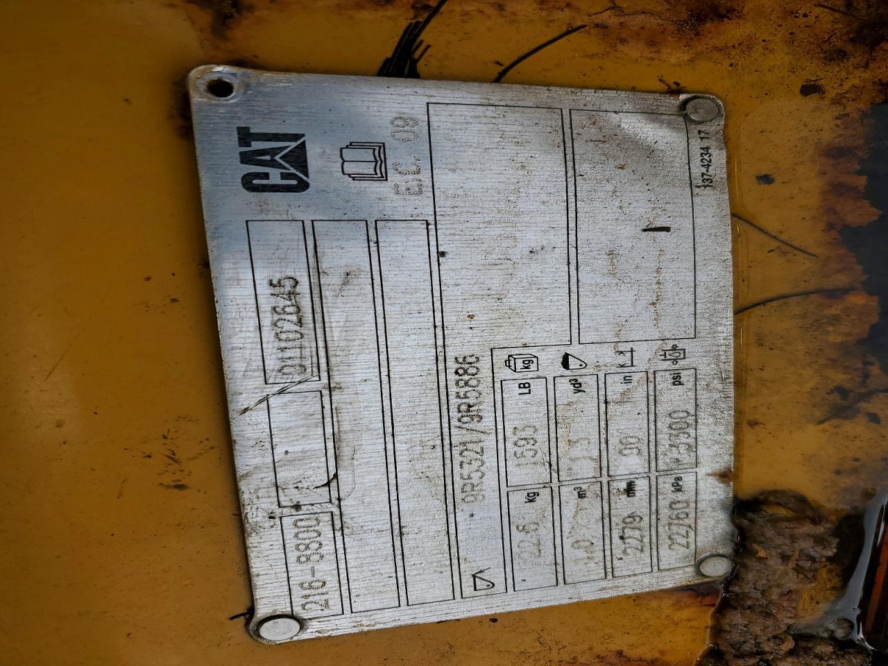 2010 Caterillar Backhoe