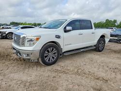 Salvage Trucks for sale at auction: 2017 Nissan Titan SL