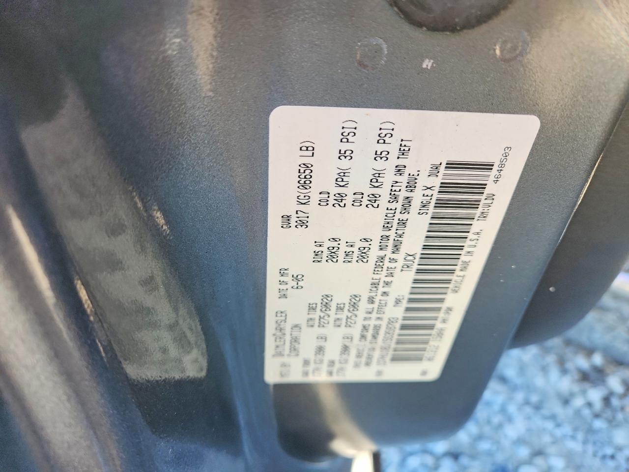2005 Dodge RAM 1500 ST
