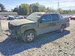 Salvage trucks for sale at Mebane, NC auction: 2002 Chevrolet Avalanche K1500