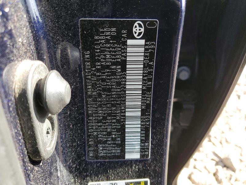 2025 Toyota Corolla le