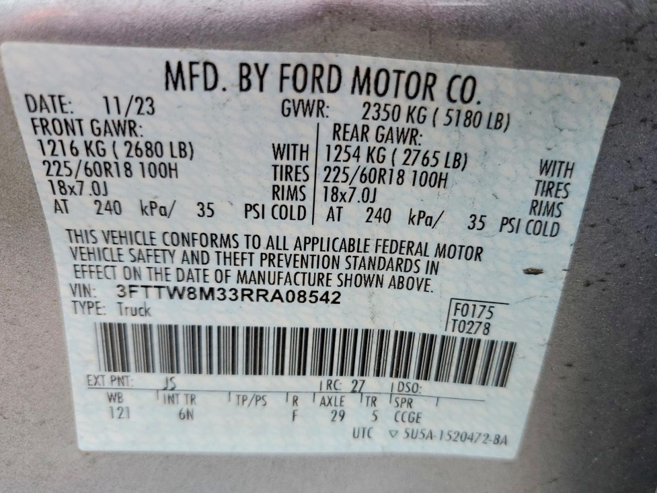 2024 Ford Maverick Lariat