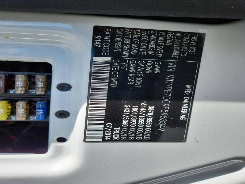 2015 Freightliner Sprinter 2500 Delivery van