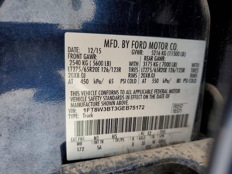 2016 Ford F350 Super Duty