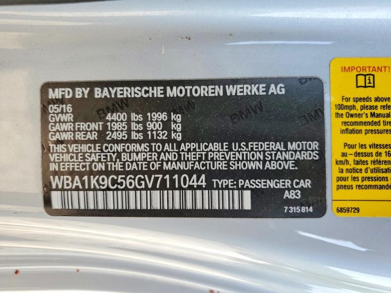 2016 BMW 228 i Sulev