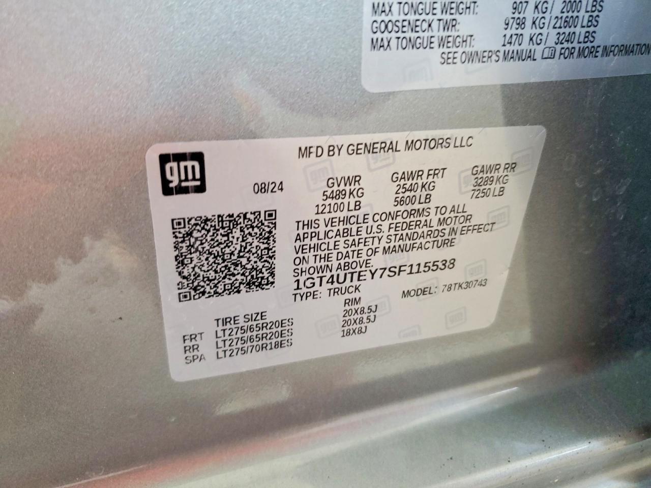 2025 GMC Sierra K3500 SLE
