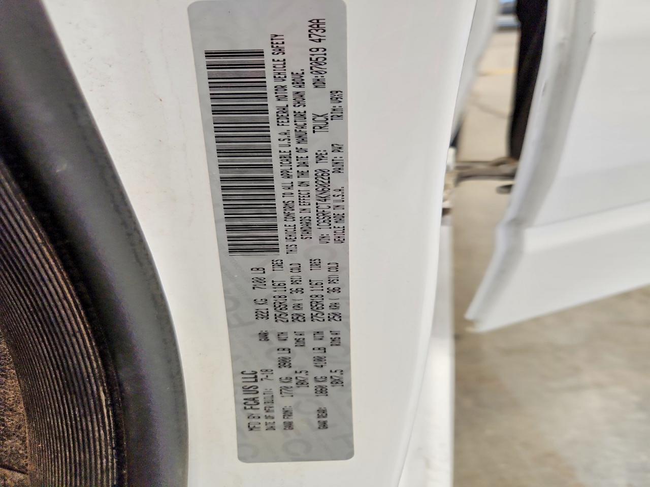 2019 Dodge RAM 1500 Tradesman