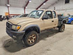 Salvage trucks for sale at Center Rutland, VT auction: 2002 Toyota Tacoma Base