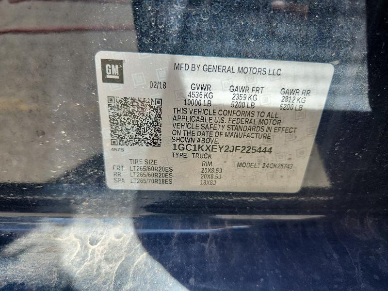 2018 Chevrolet Silverado K2500 High Country