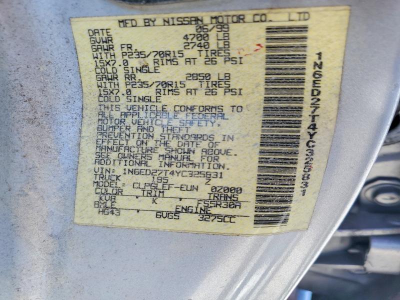 2000 Nissan Frontier XE