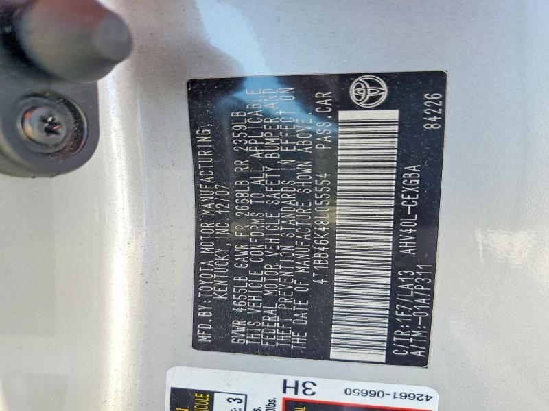 2008 Toyota Camry Hybrid Base