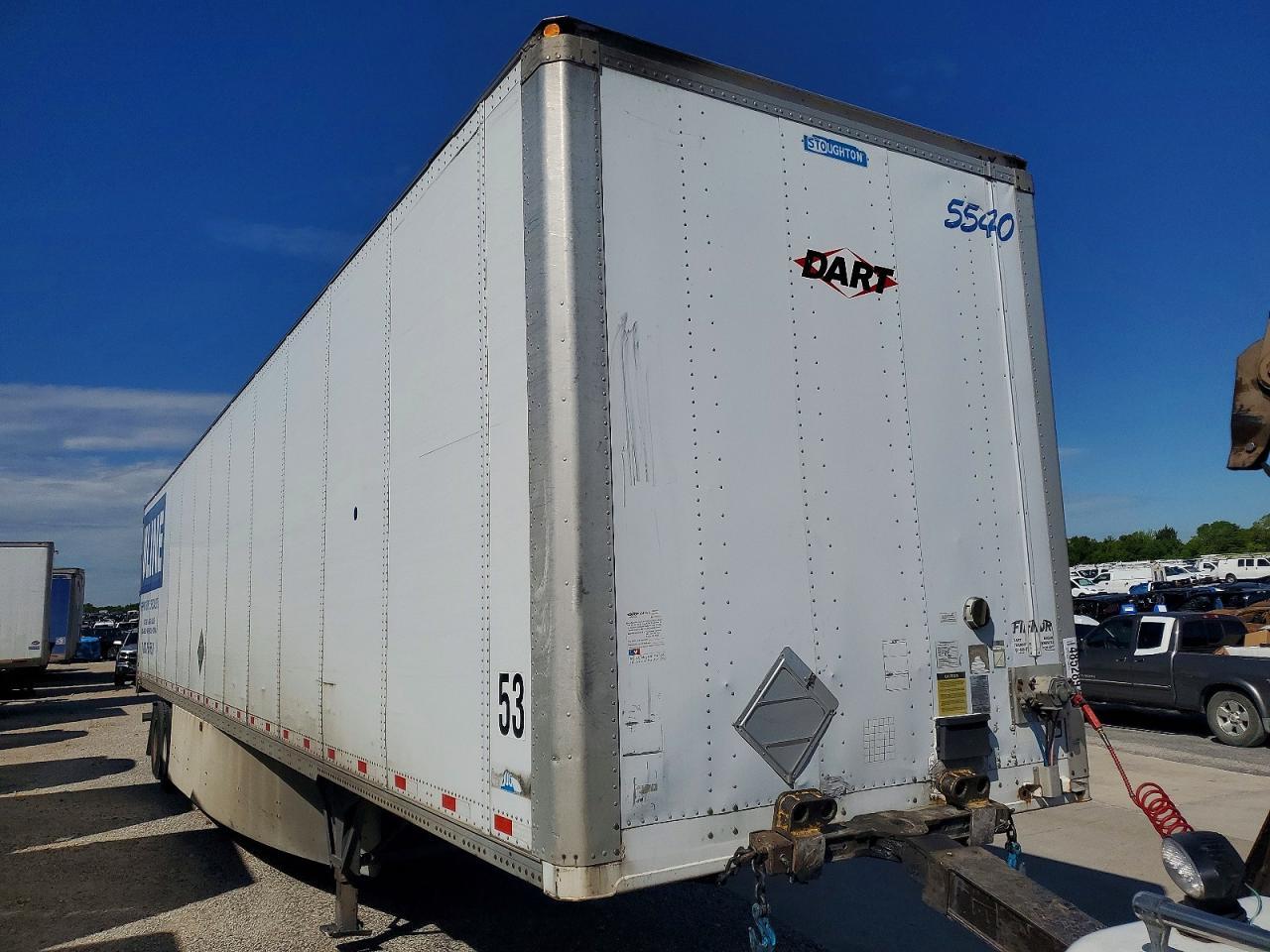 2008 Stoughton Ghton ZGPVW-535T-S-C-AR DRY Van Trailer