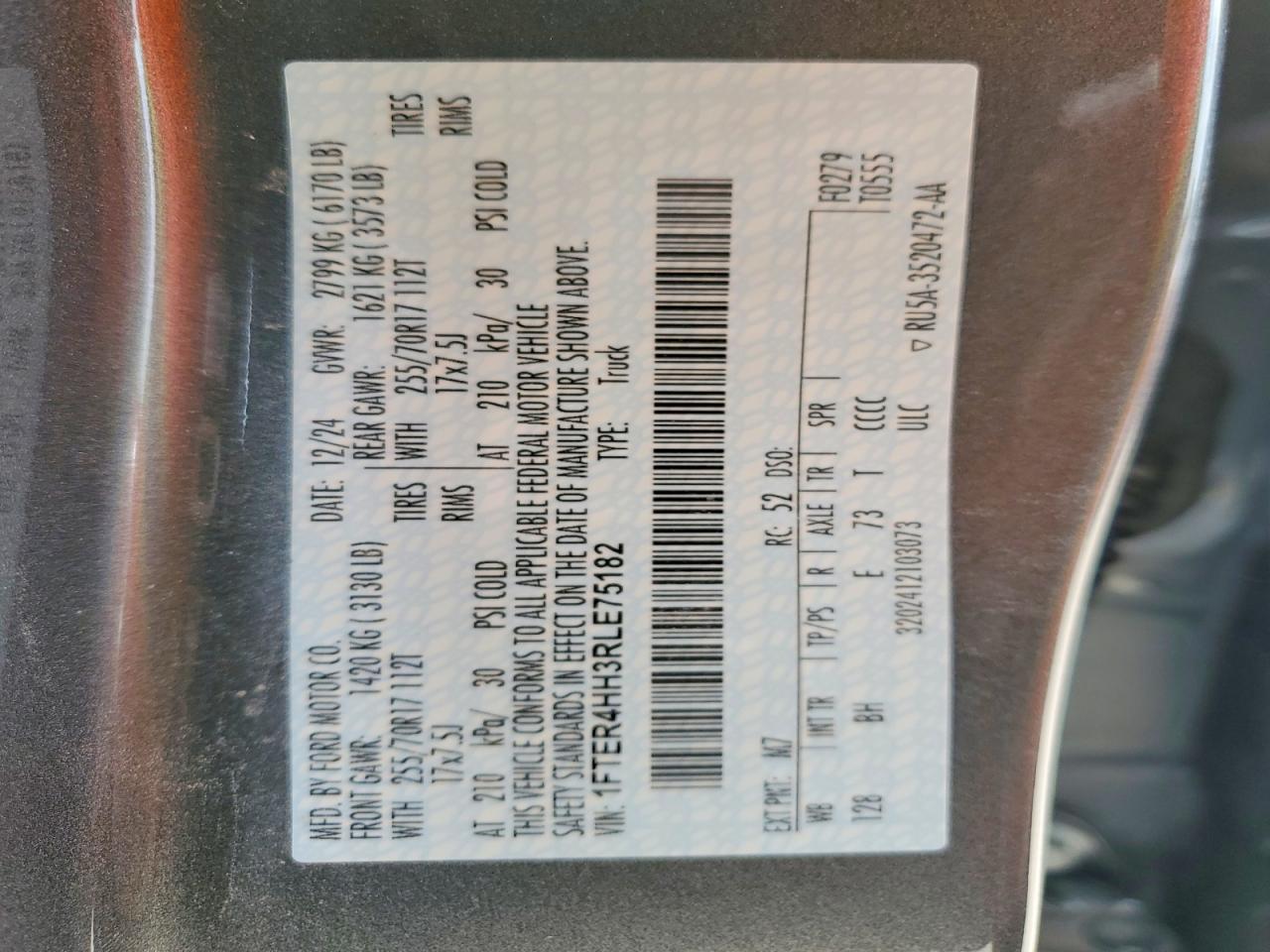 2024 Ford Ranger XLT