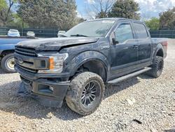 Salvage trucks for sale at Madisonville, TN auction: 2018 Ford F150 Supercrew