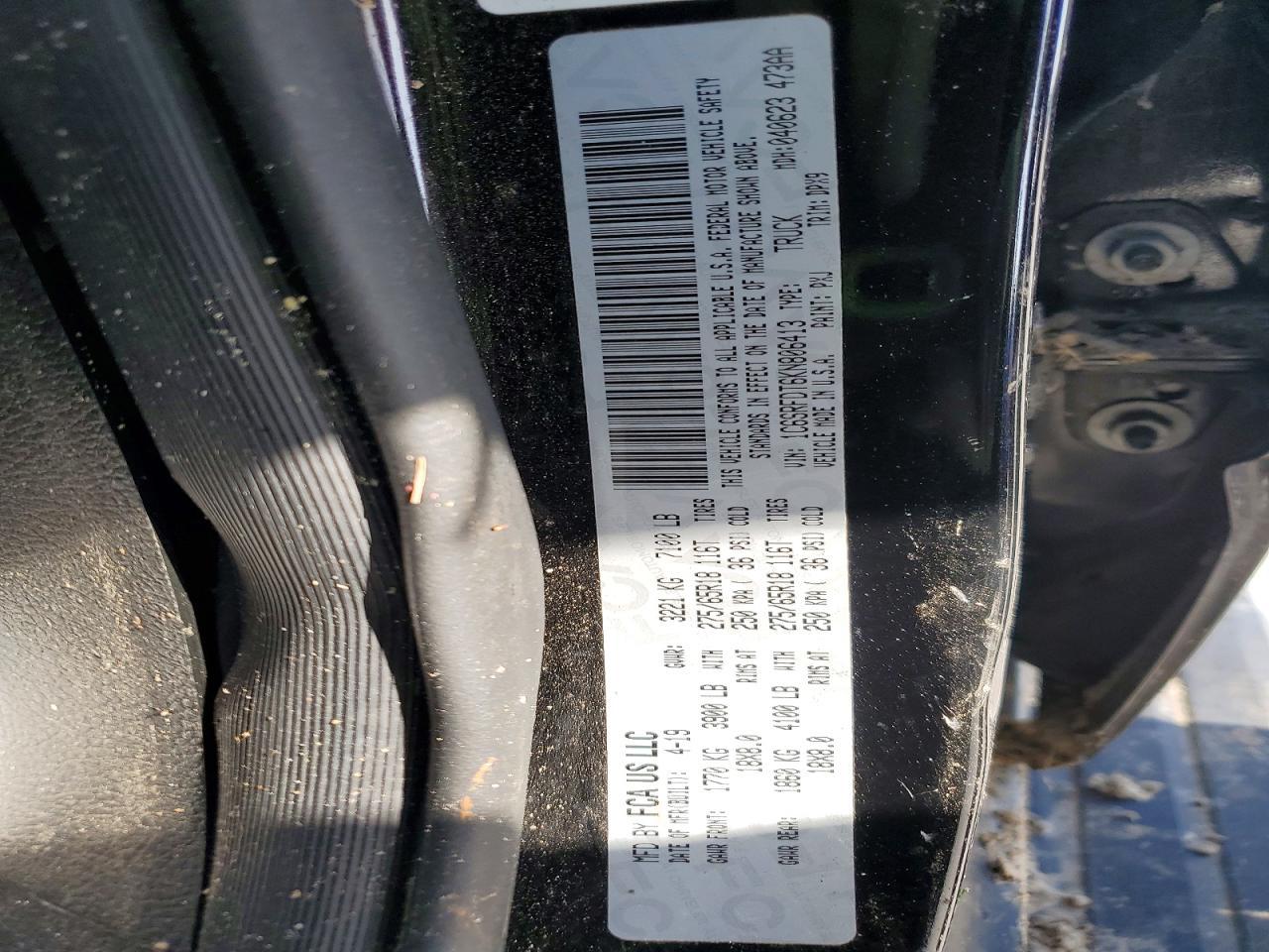 2019 Dodge 1500 Laramie