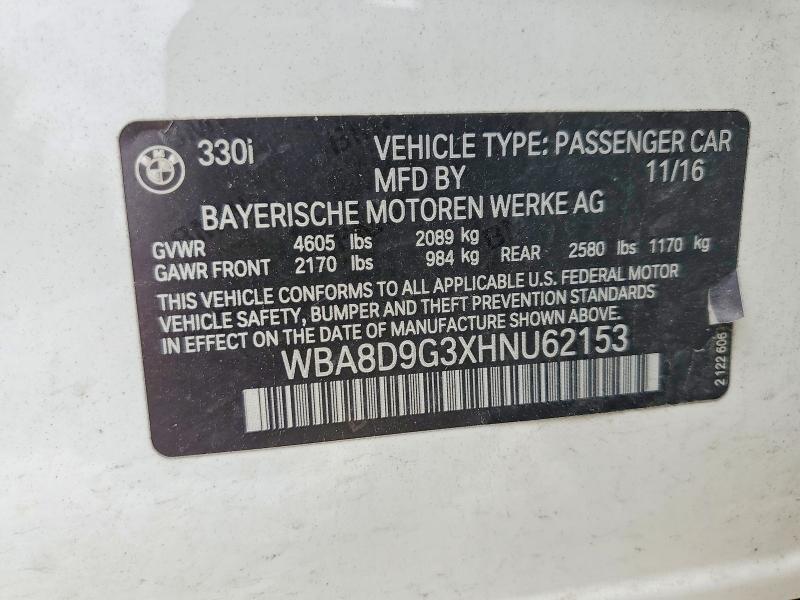 2017 BMW 330 xi
