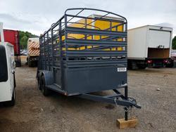 Salvage cars for sale from Copart Mocksville, NC: 2025 Carry-On Livestock-OT2BRK Livestock Trailer