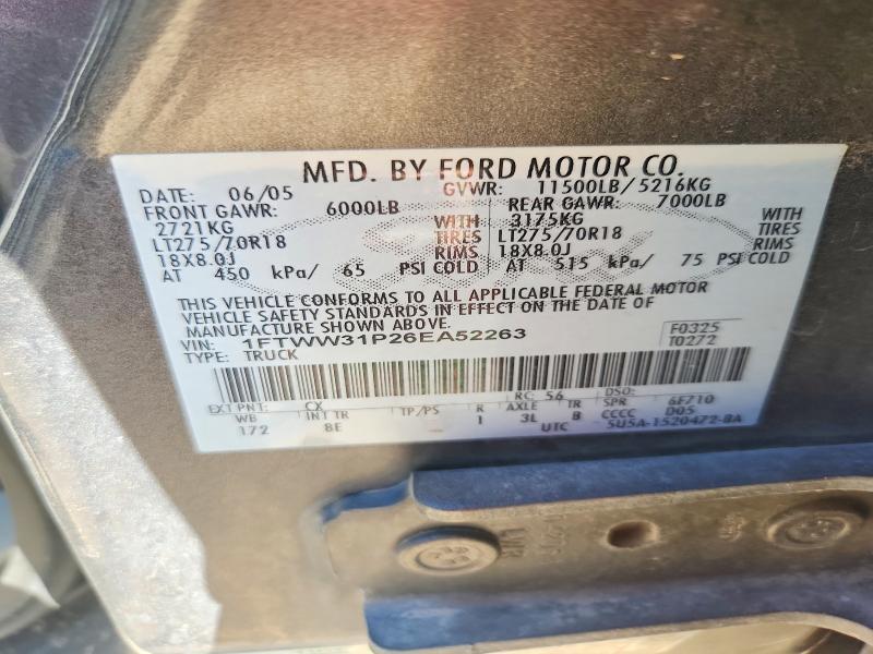 2006 Ford F350 SRW Super Duty