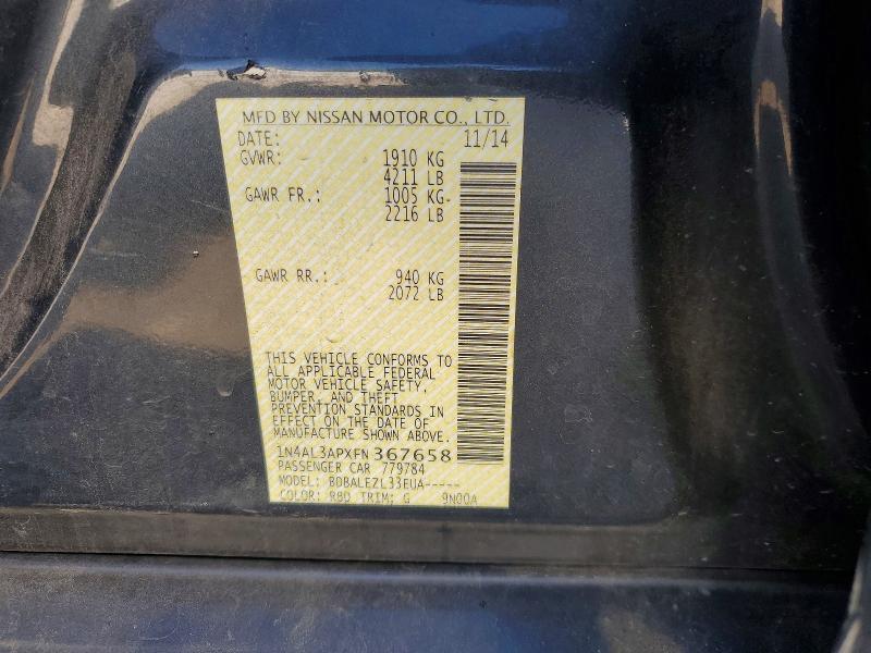 2015 Nissan Altima 2.5 s