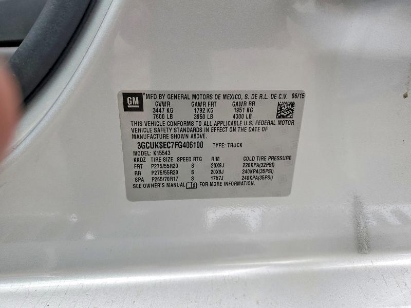 2015 Chevrolet Silverado K1500 LTZ